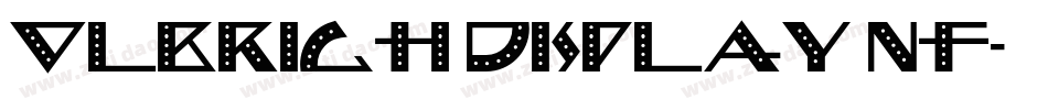 Olbrich Display NF字体转换